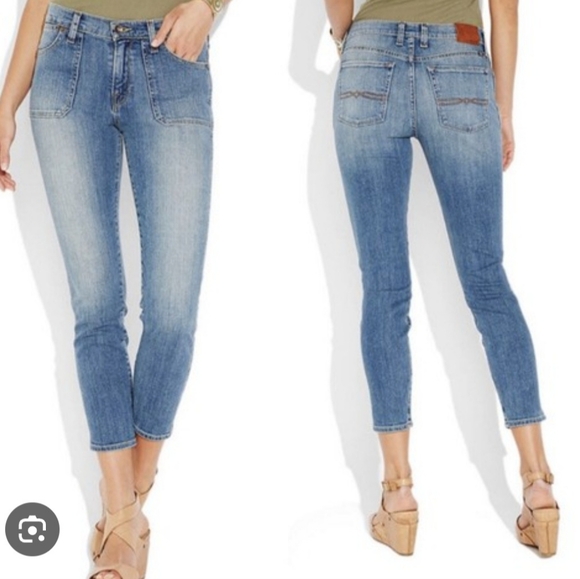 LUCKY BRAND WOMEN'S CHARLOTTE RAILS JEANS SIZE 0 - Picture 1 of 10